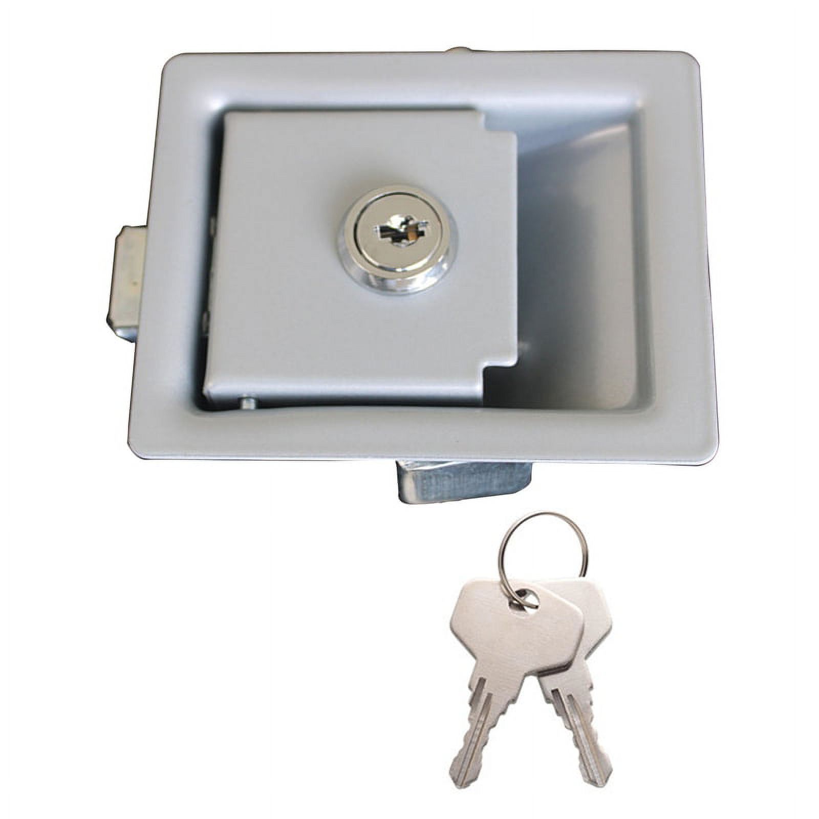 Universal RV Paddle Entry Door Lock Latch Handle Knob Motorhome Entrance Door Lock Travel Trailer Safety Lock